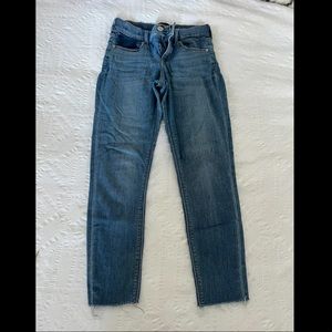 Express mid-rise jeans